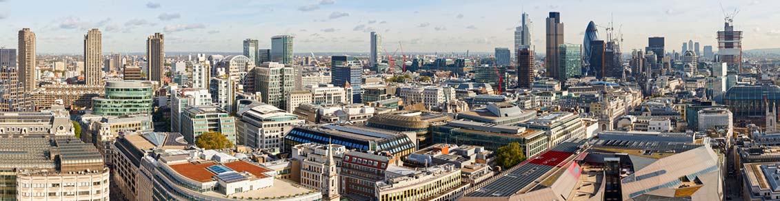 An image of London's landmark offices are impressive by any standard goes here.